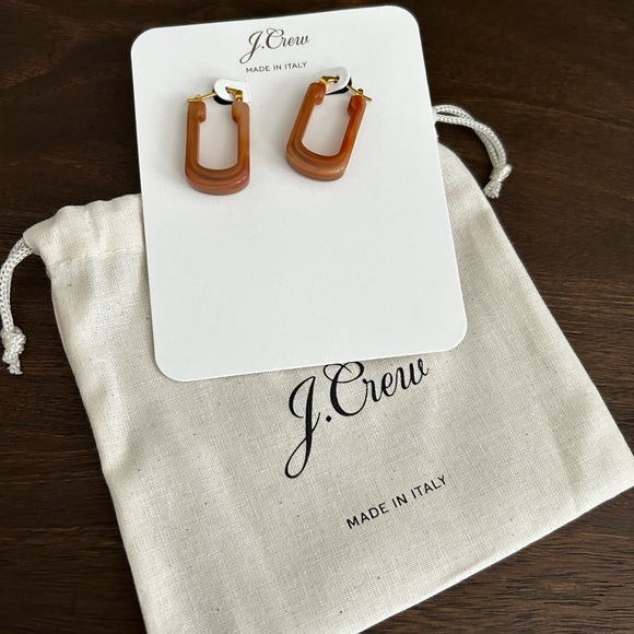 J.Crew hoop earrings - NWT - Picture 3 of 4